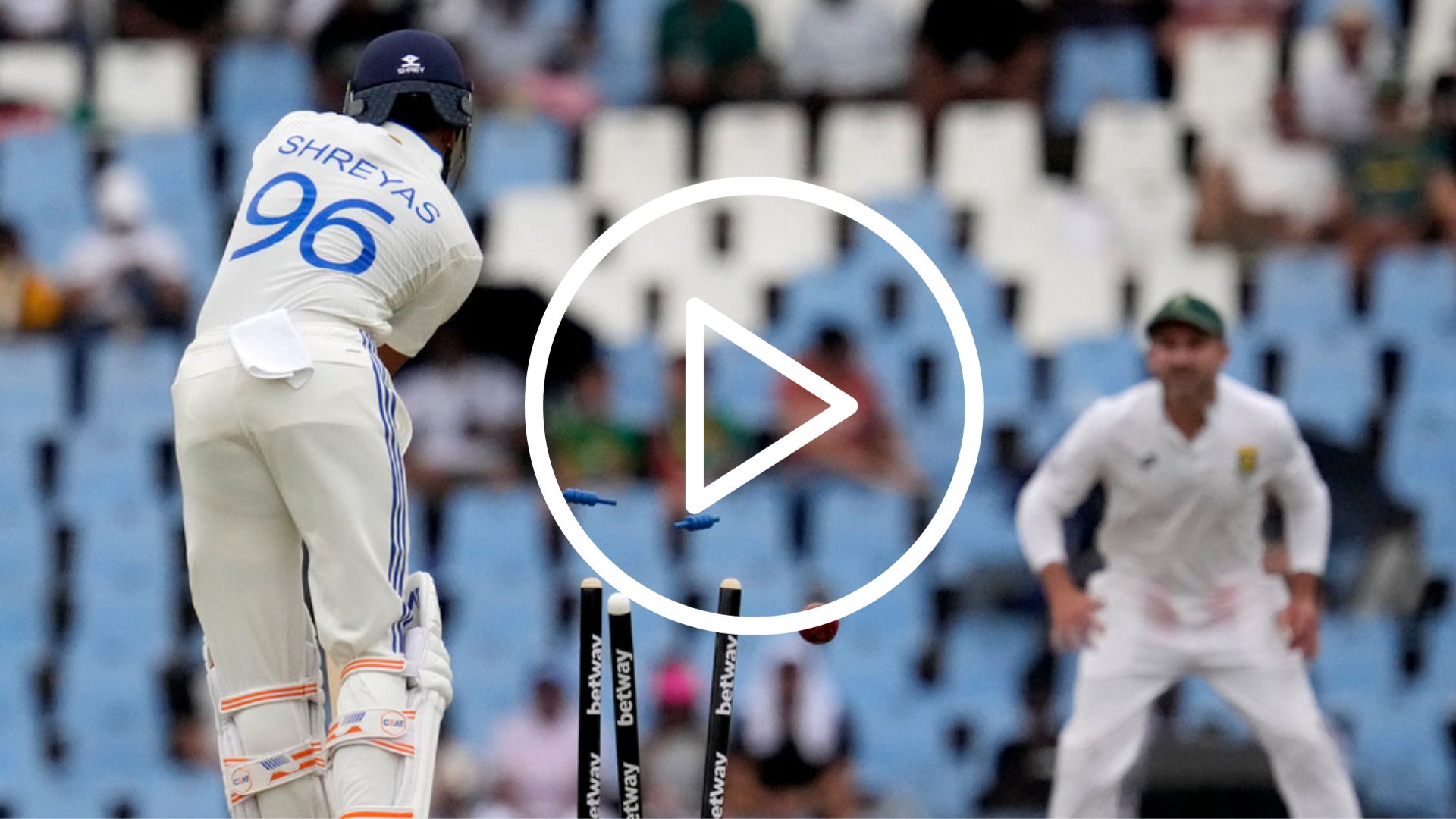 [Watch] Shreyas Iyer 'Cleaned Up' As Marco Jansen Keeps Reaping Rewards